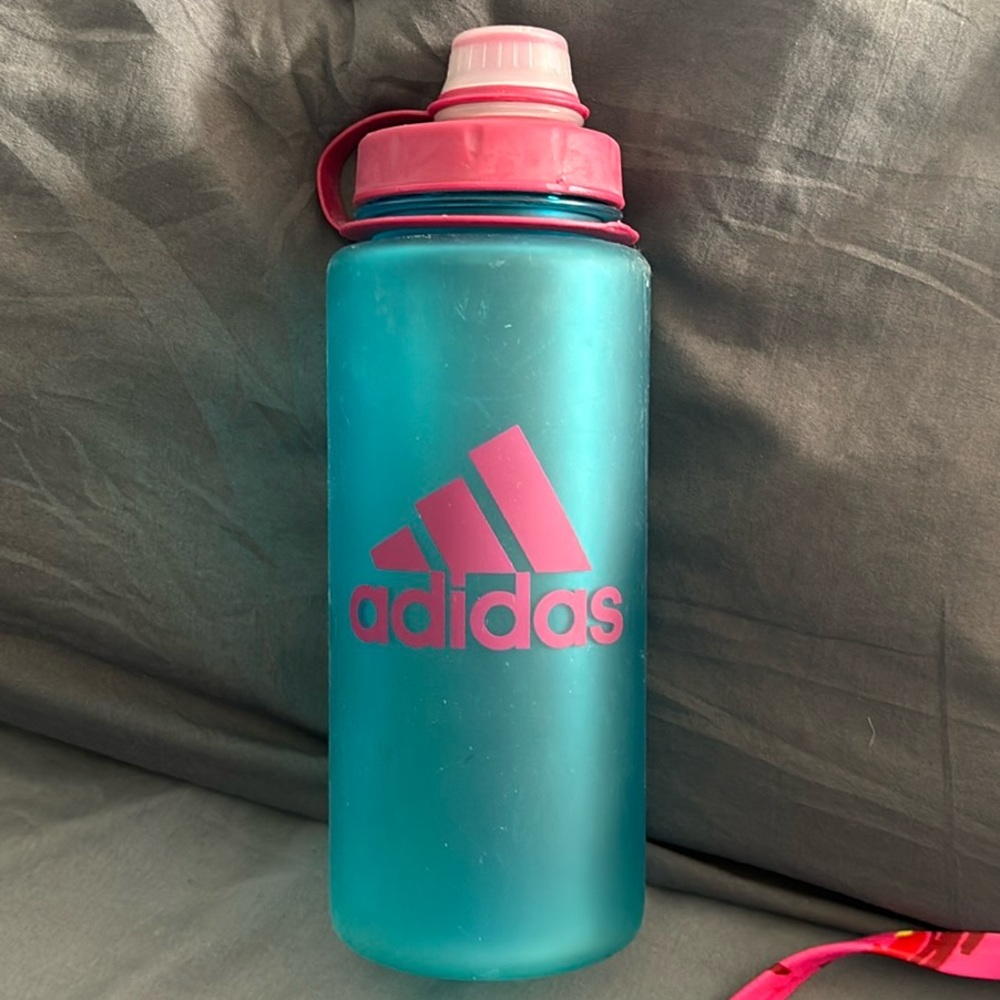 Blue Adidas Water Bottle